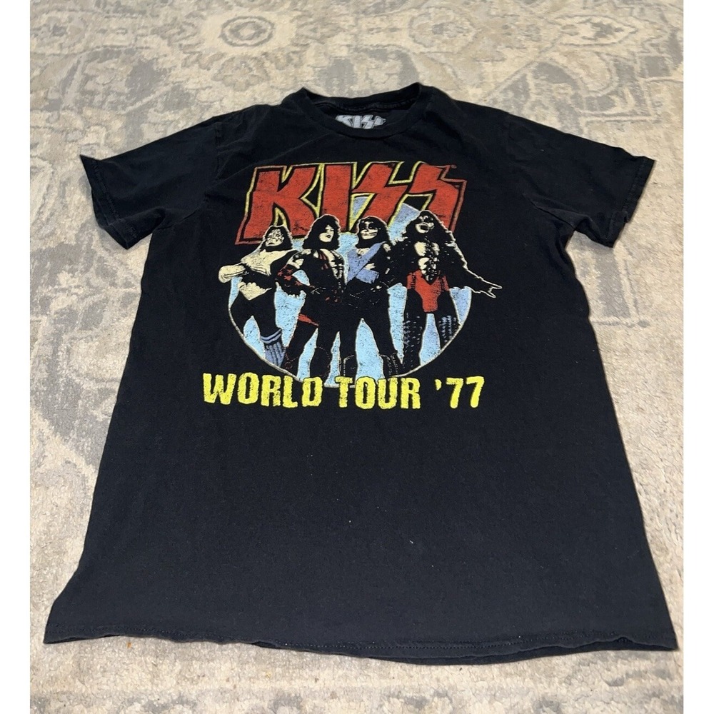 Kiss‎ Rock Band Shirt Womens Sz Small Black T Shirt